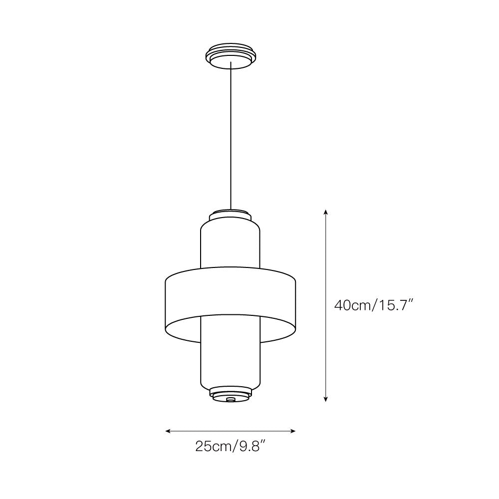 Celalaine Glass Pendant Lamp