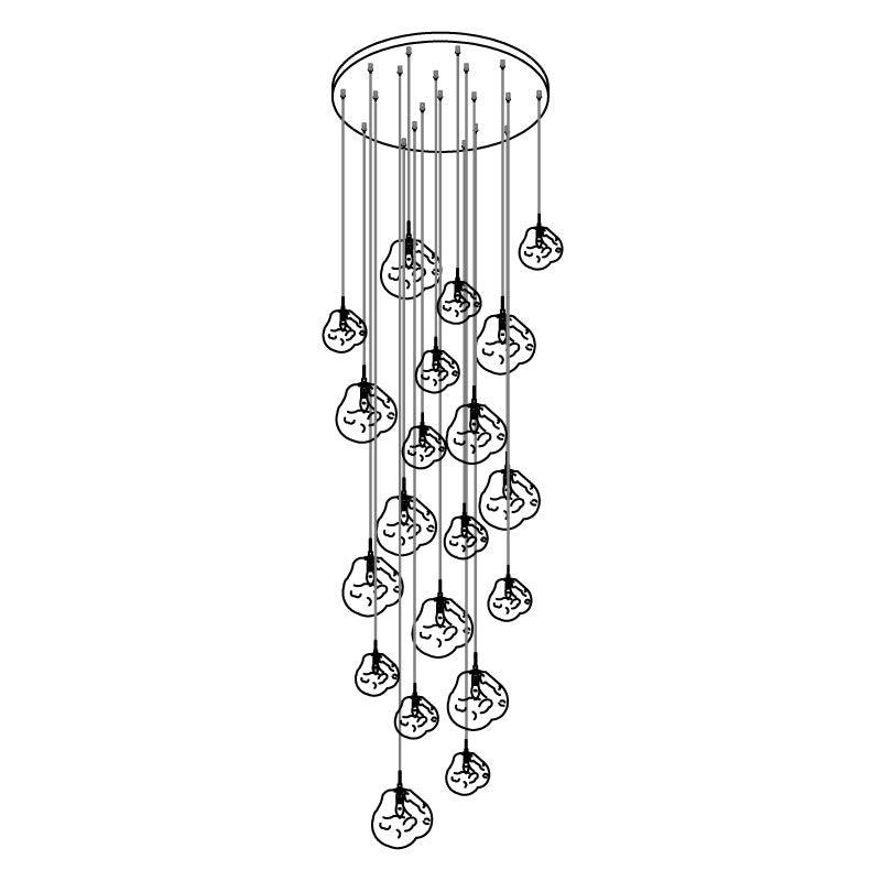 Lumora Pendant Lamp Irregular Cluster Sculptural