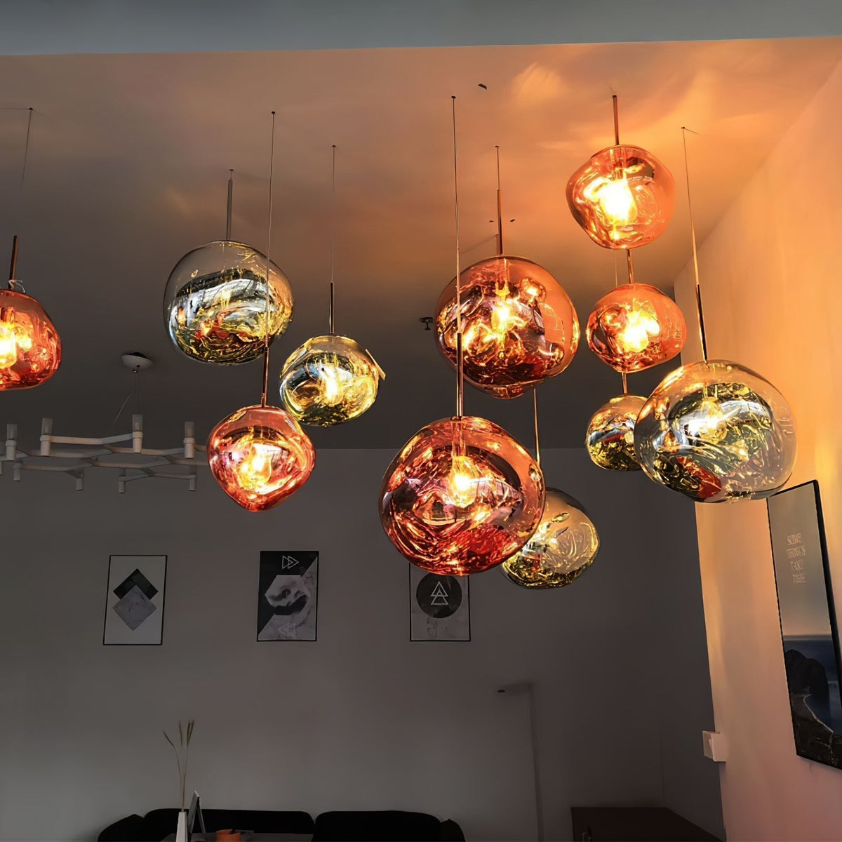 Lumora Pendant Lamp Irregular Cluster Sculptural