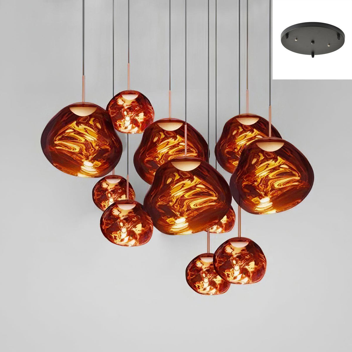 Lumora Pendant Lamp Irregular Cluster Sculptural