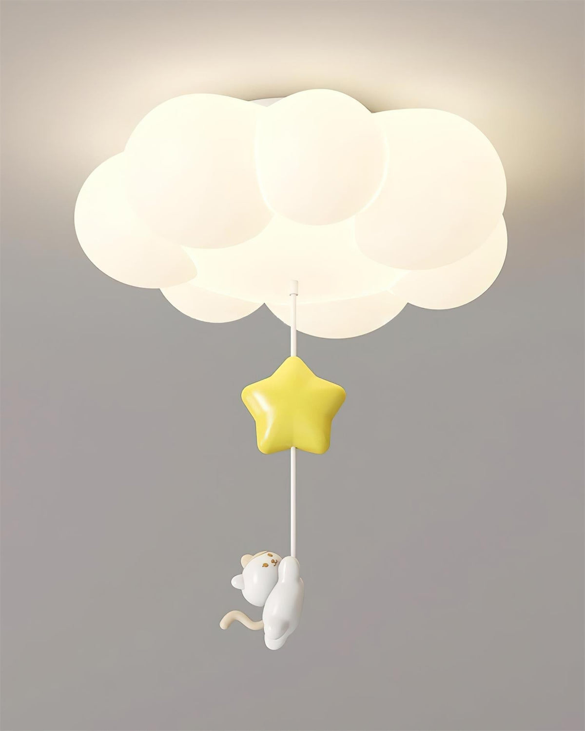 Meowdream Whimsical Cloud Ceiling Lamp