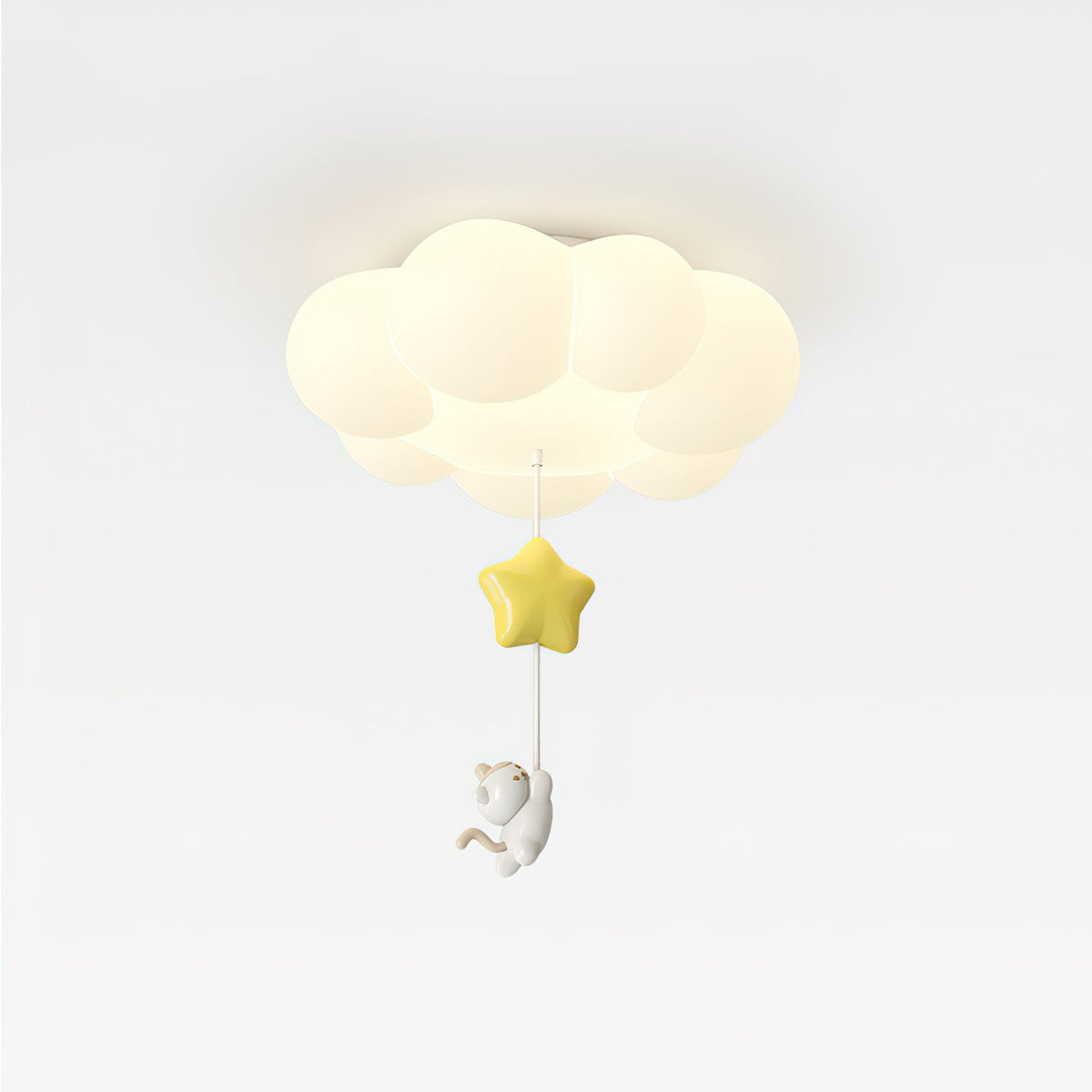 Meowdream Whimsical Cloud Ceiling Lamp