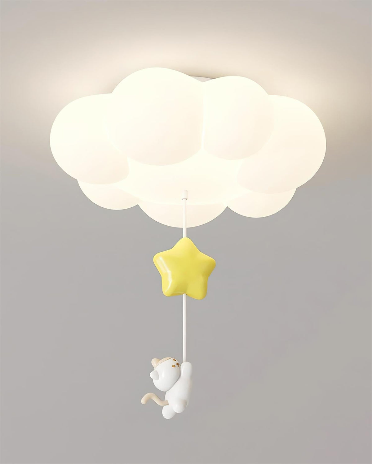 Meowdream Whimsical Cloud Ceiling Lamp