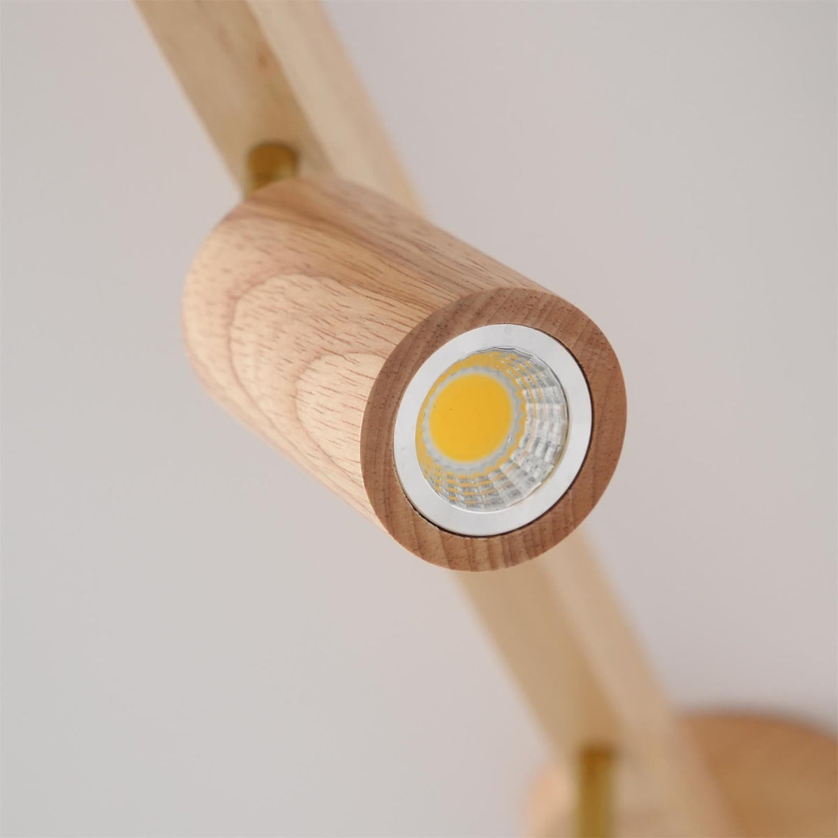 Visusot Track Lighting Spotlight Wood