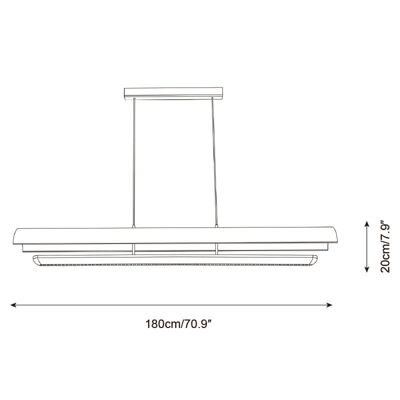 Miruaria Linear Chandelier