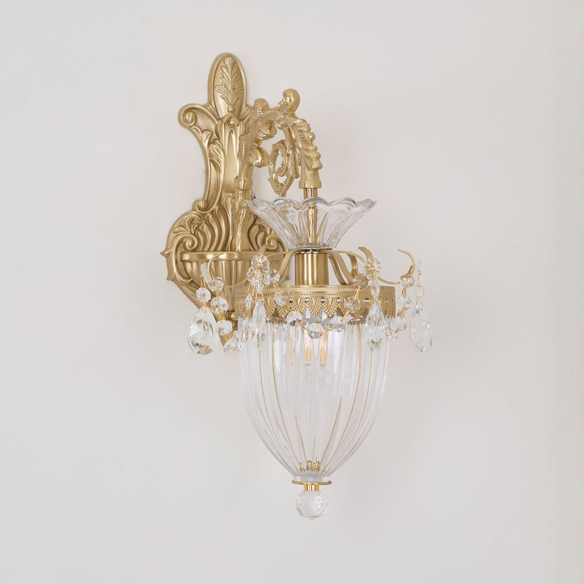 Vireon Wall Lamp Gold Double Sconce Modern