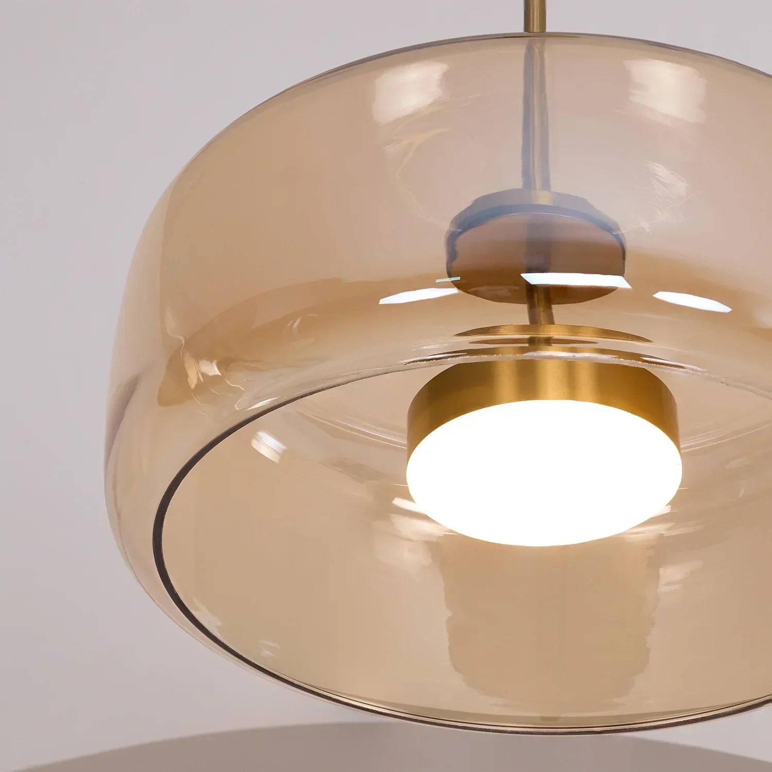 Lioren Pendant Light Morden Glass Clear/Smoky/Amber-Neutral Decor