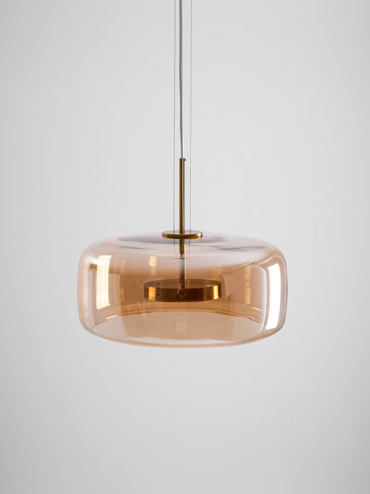 Obsidian Modern Glass Pendant Lamp
