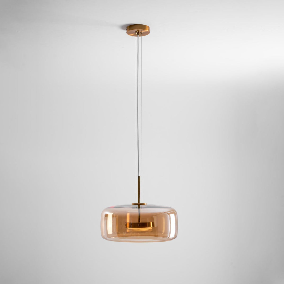 Obsidian Modern Glass Pendant Lamp