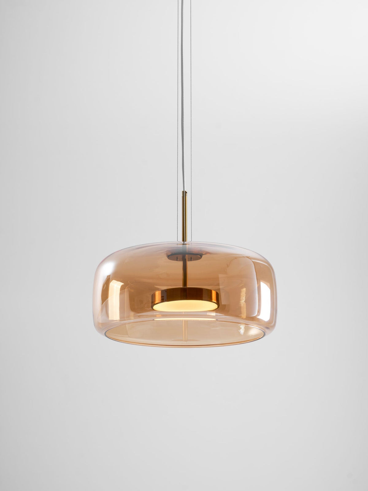 Obsidian Modern Glass Pendant Lamp