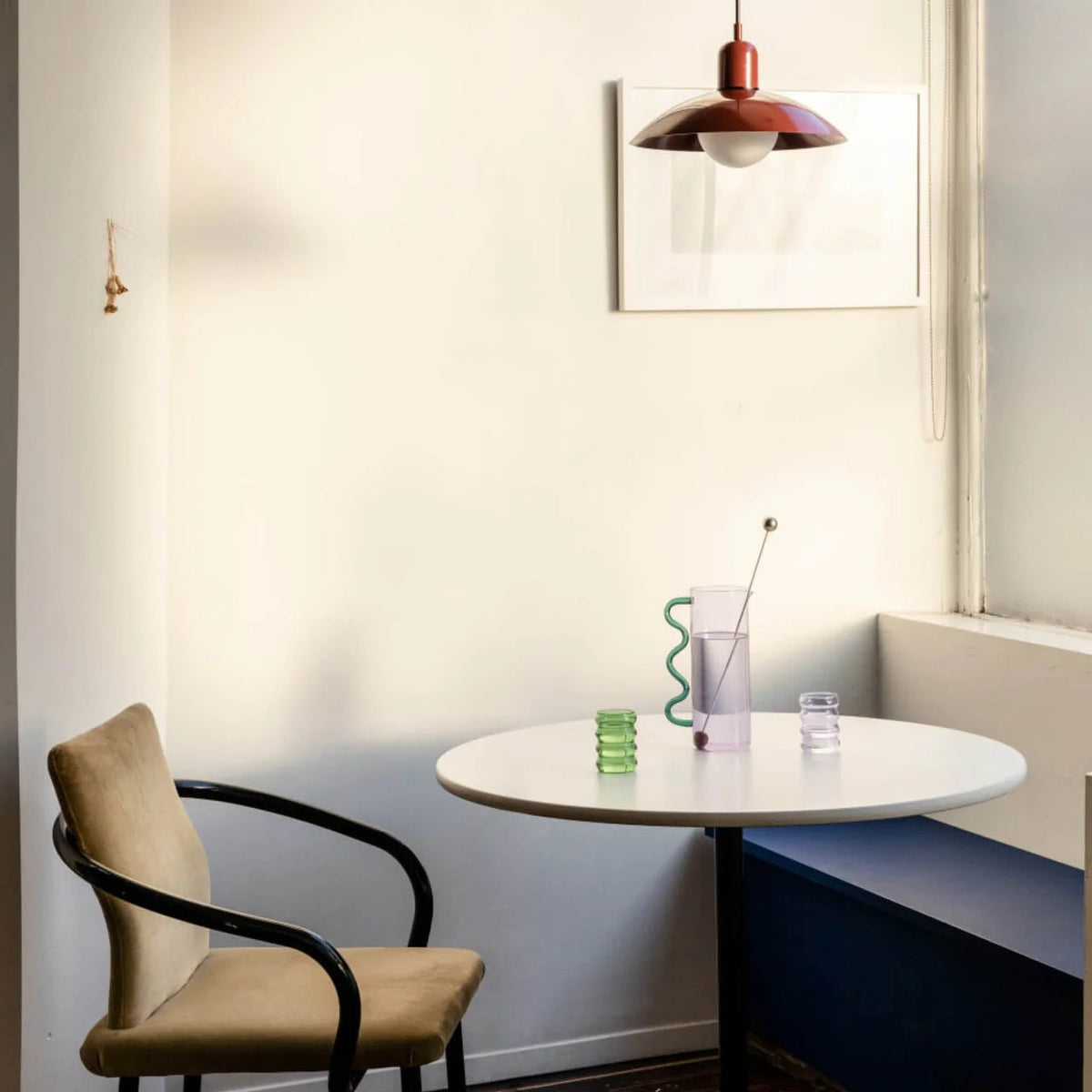 Febibosu Pendant Light Modern Colorful Dome-shaped
