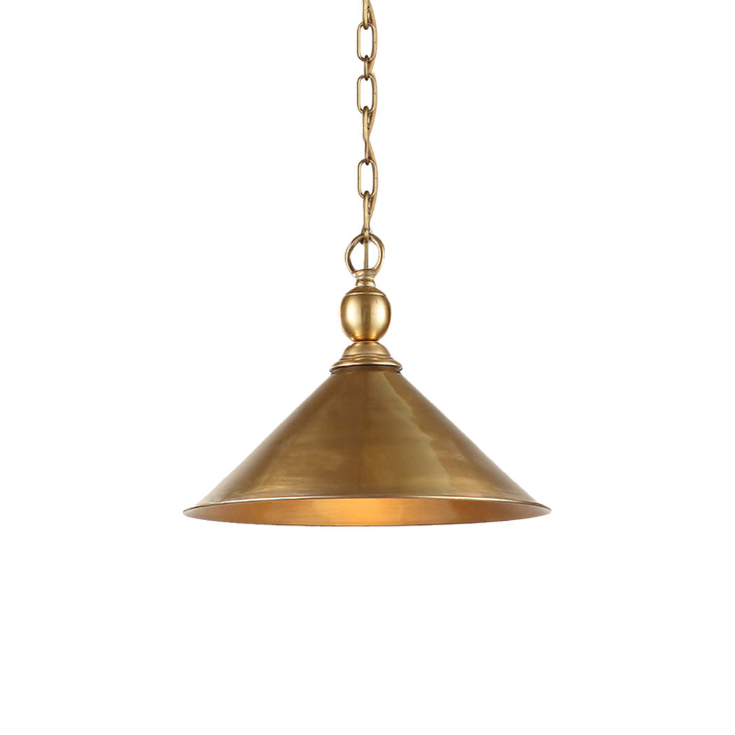 Orialira Vintage Industrial Brass Pendant Light