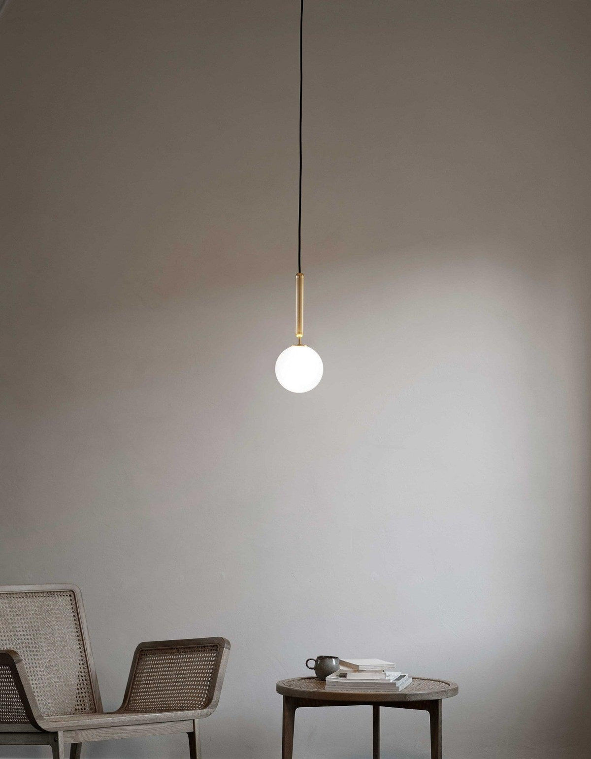 Aurelion Brass Industrial Pendant Light