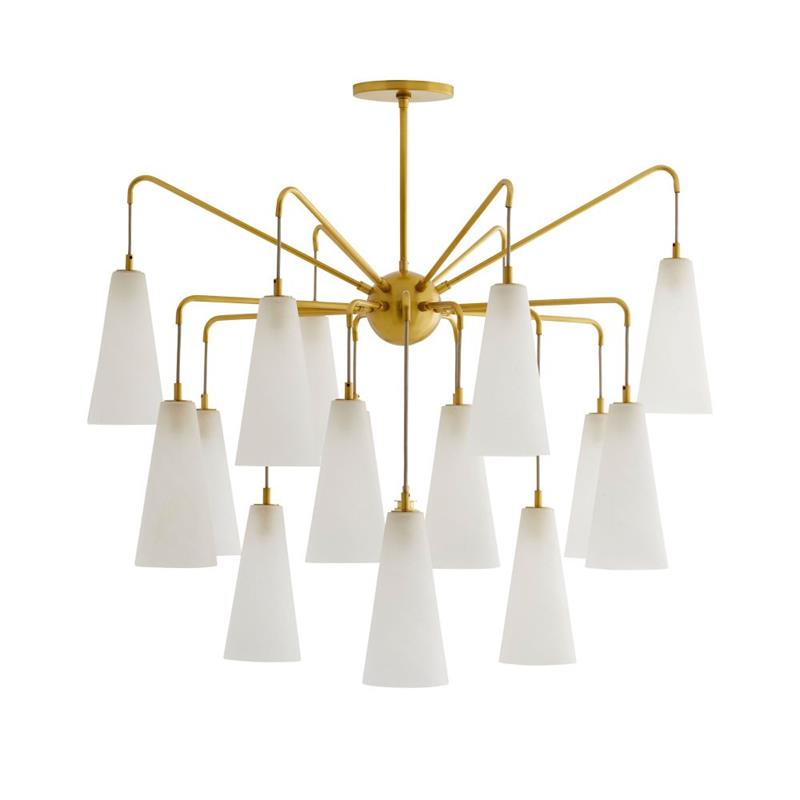 Eiruelle Postmodern Luxury Glass Chandelier