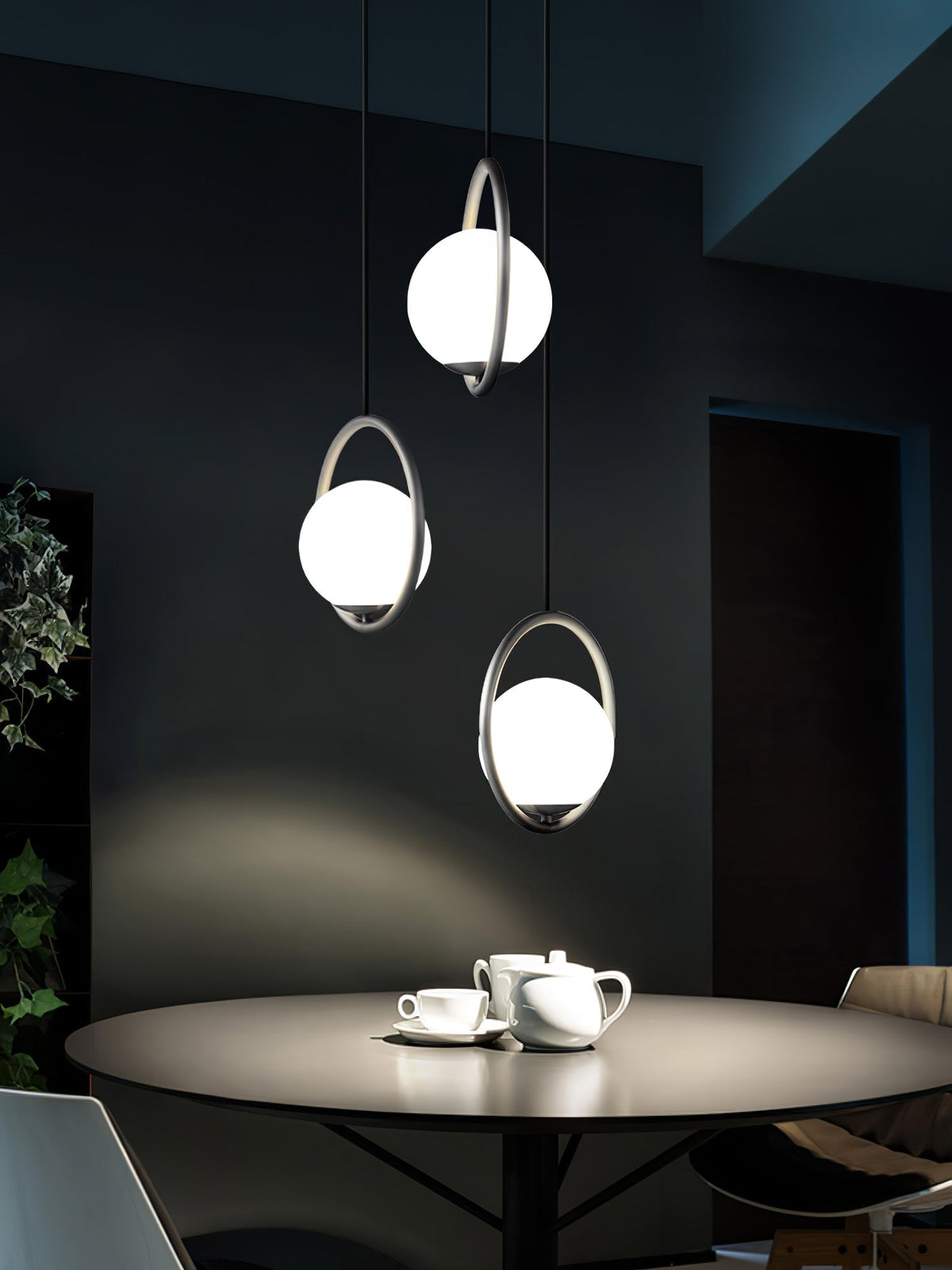 Orieria Pendant Lamp Brass Modern Ring