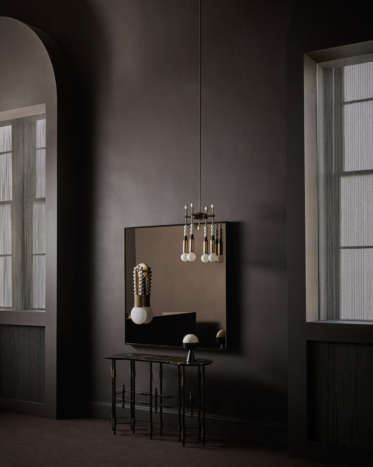 Mariviel Traditional Elegance Marble Chandelier