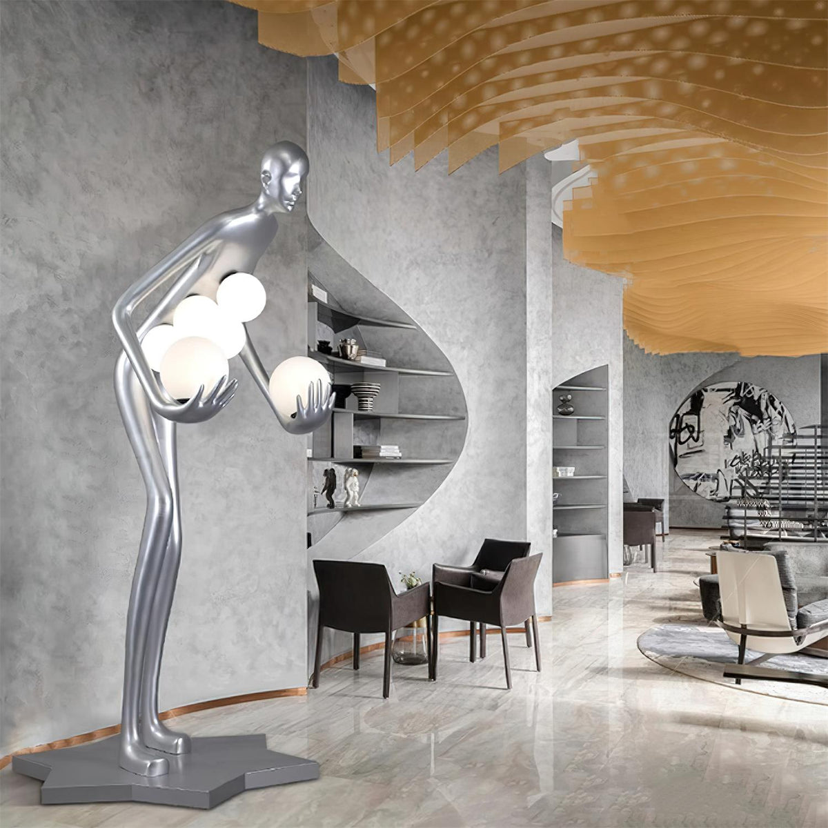 Foam Floor Lamp