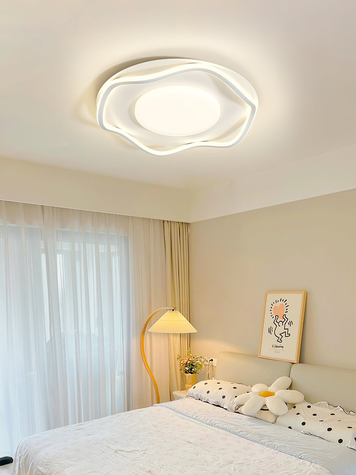 Elvenos Minimalist Cloud Shape Ceiling Lamp