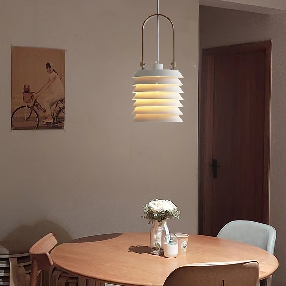 Noroise Minimalist Art Lantern Pendant Lamp