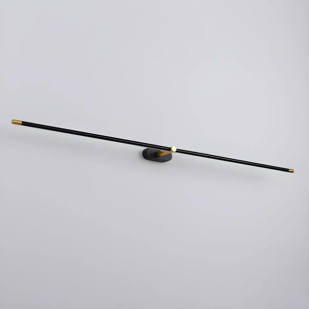 Tikabus Minimalist Linear Wall Lamp Gold&Black