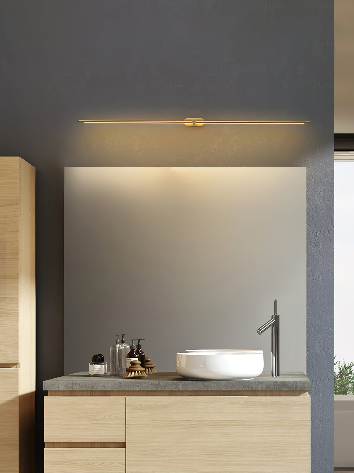 Aldershire Linear Rechargeable Indoor Wall Light