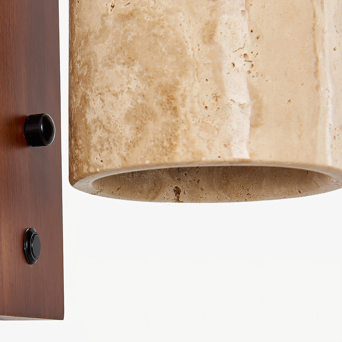 Cevenia Art Classic Natural Travertine Wall Lamp