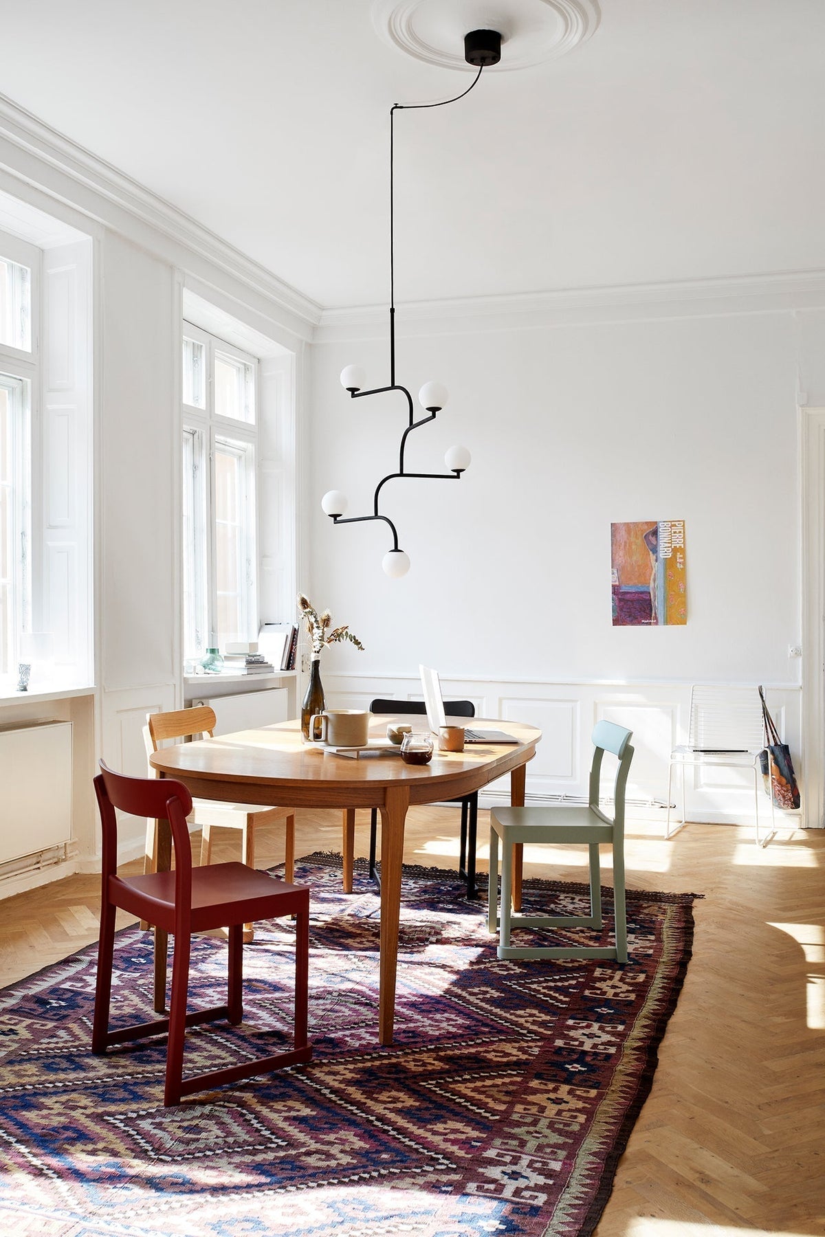 Zelireth Brass Glass Chandelier