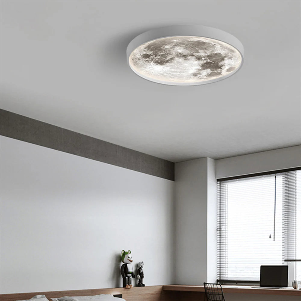 Molinide Modern Flush Mount Ceiling Light Black/White Bedroom