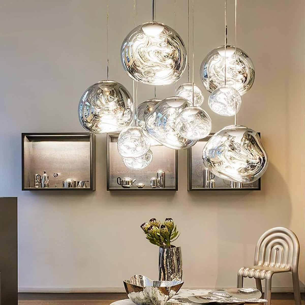 Niriena Pendant Lamp Modern Lava Acrylic