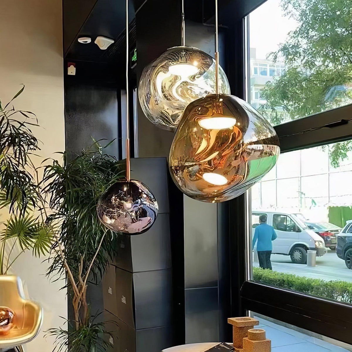 Niriena Pendant Lamp Modern Lava Acrylic