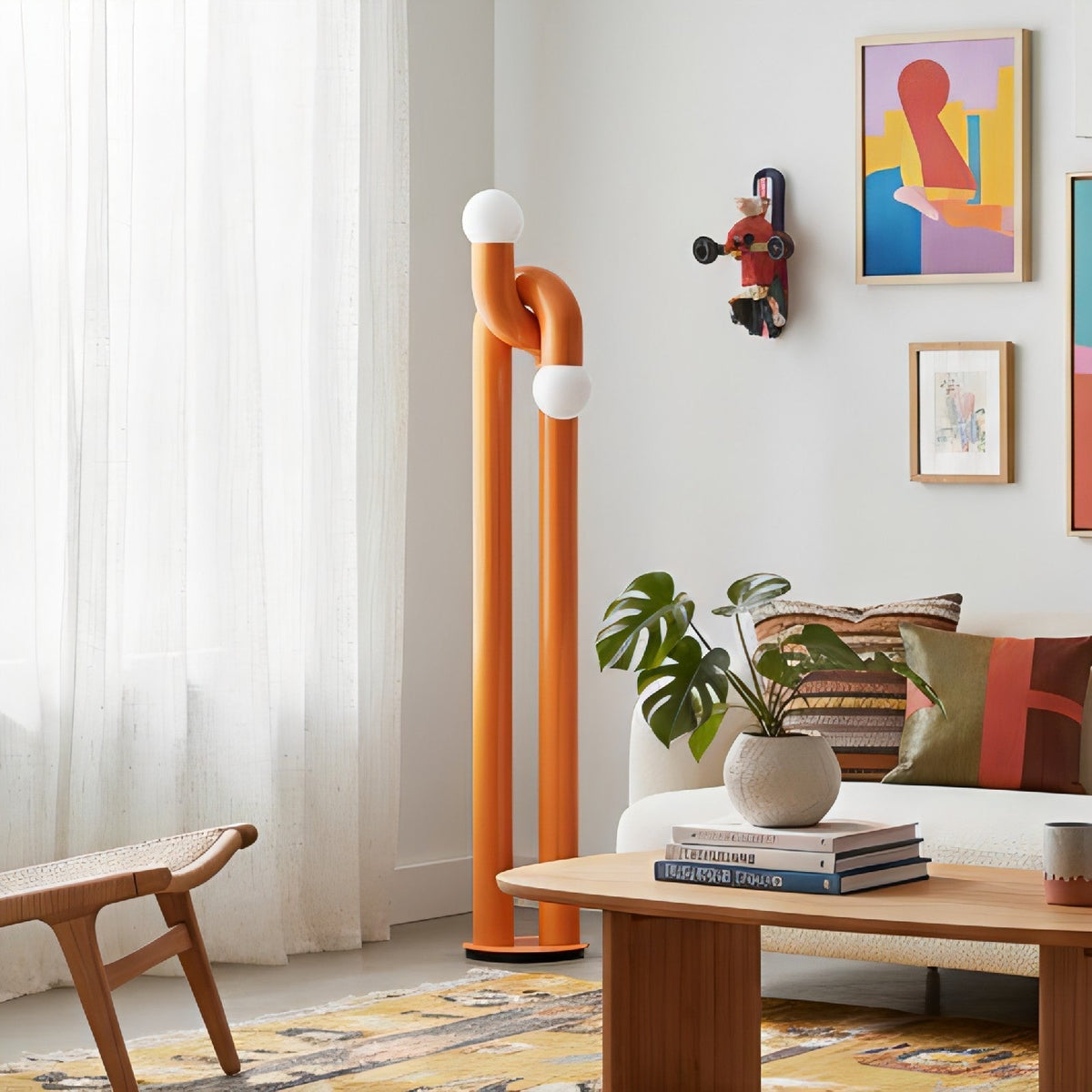 Modulation Contemporary Iron Floor Lamp