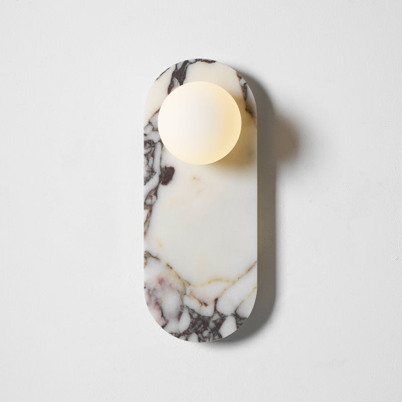 Covelyra Marble Glass Wall Lamp
