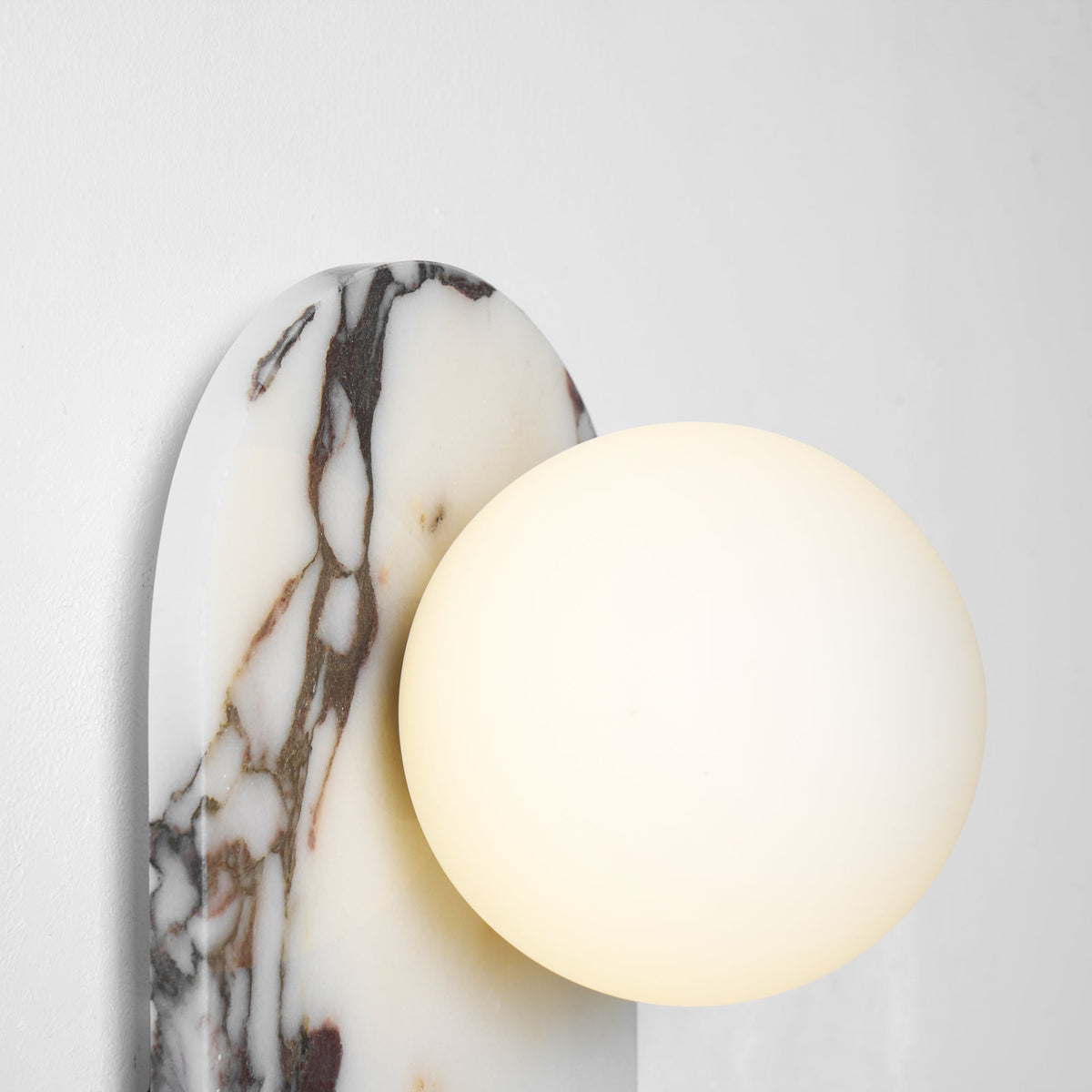 Covelyra Marble Glass Wall Lamp