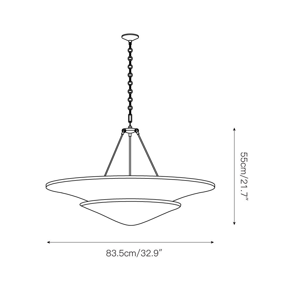 Avinisra Brass Chandelier
