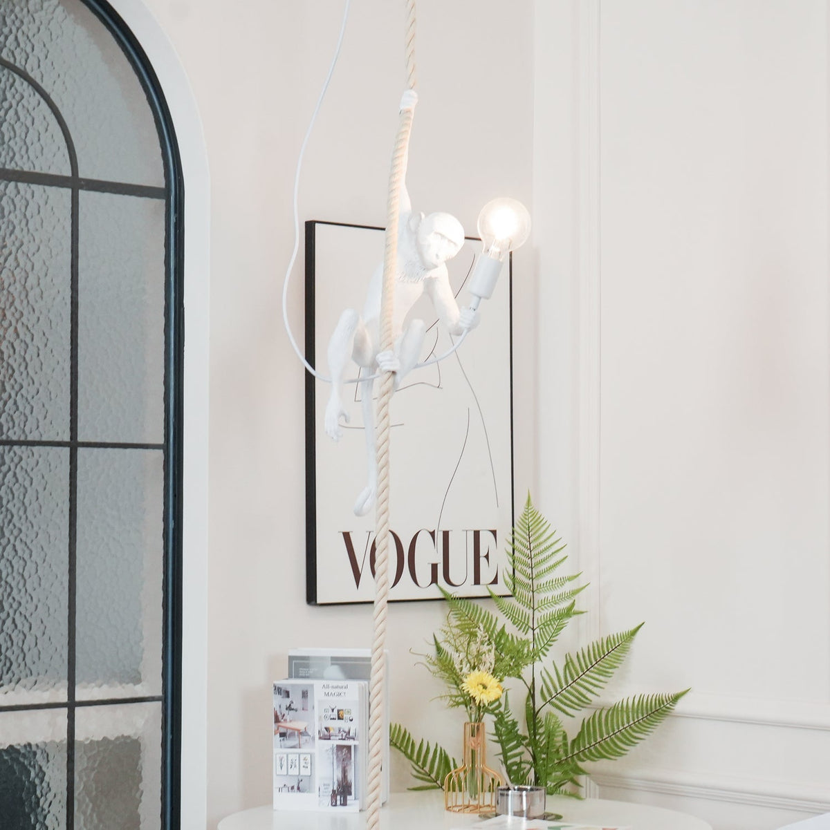 Epiran Resin Rope Artistic Pendant Lamp