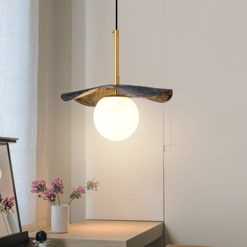 Zaraeen Brass Alabaster Pendant Light