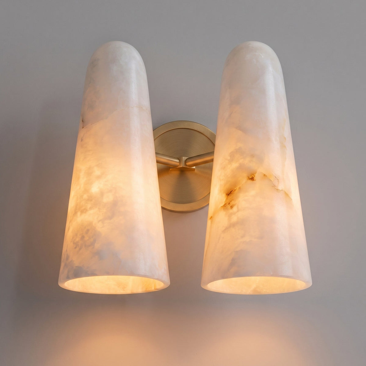 Montfaucon Alabaster Wall Sconce