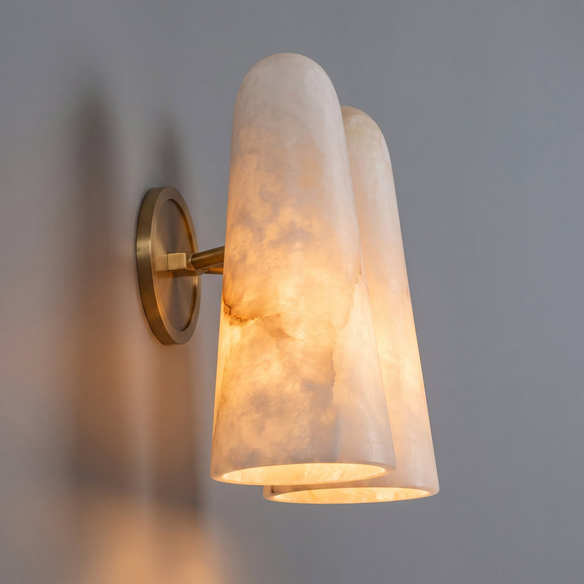 Montfaucon Alabaster Wall Sconce