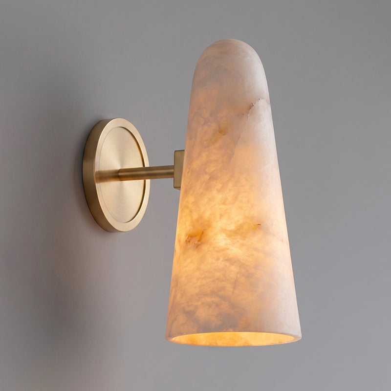 Montfaucon Alabaster Wall Sconce