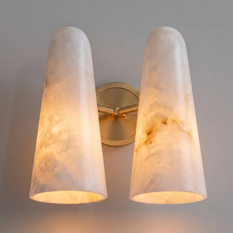 Montfaucon Alabaster Wall Sconce