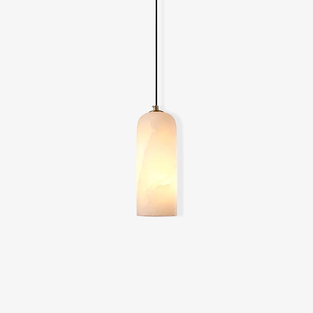 Nivenira Cylindrical Alabaster Pendant Light