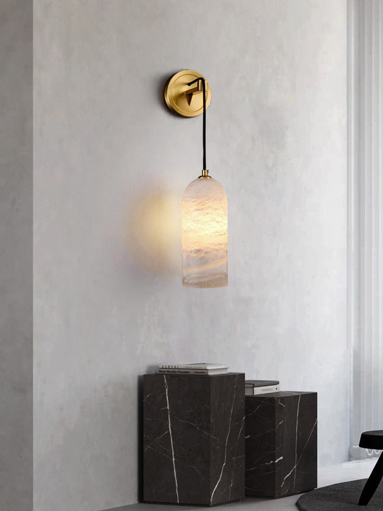 Haelion Pendant Alabaster Wall Light
