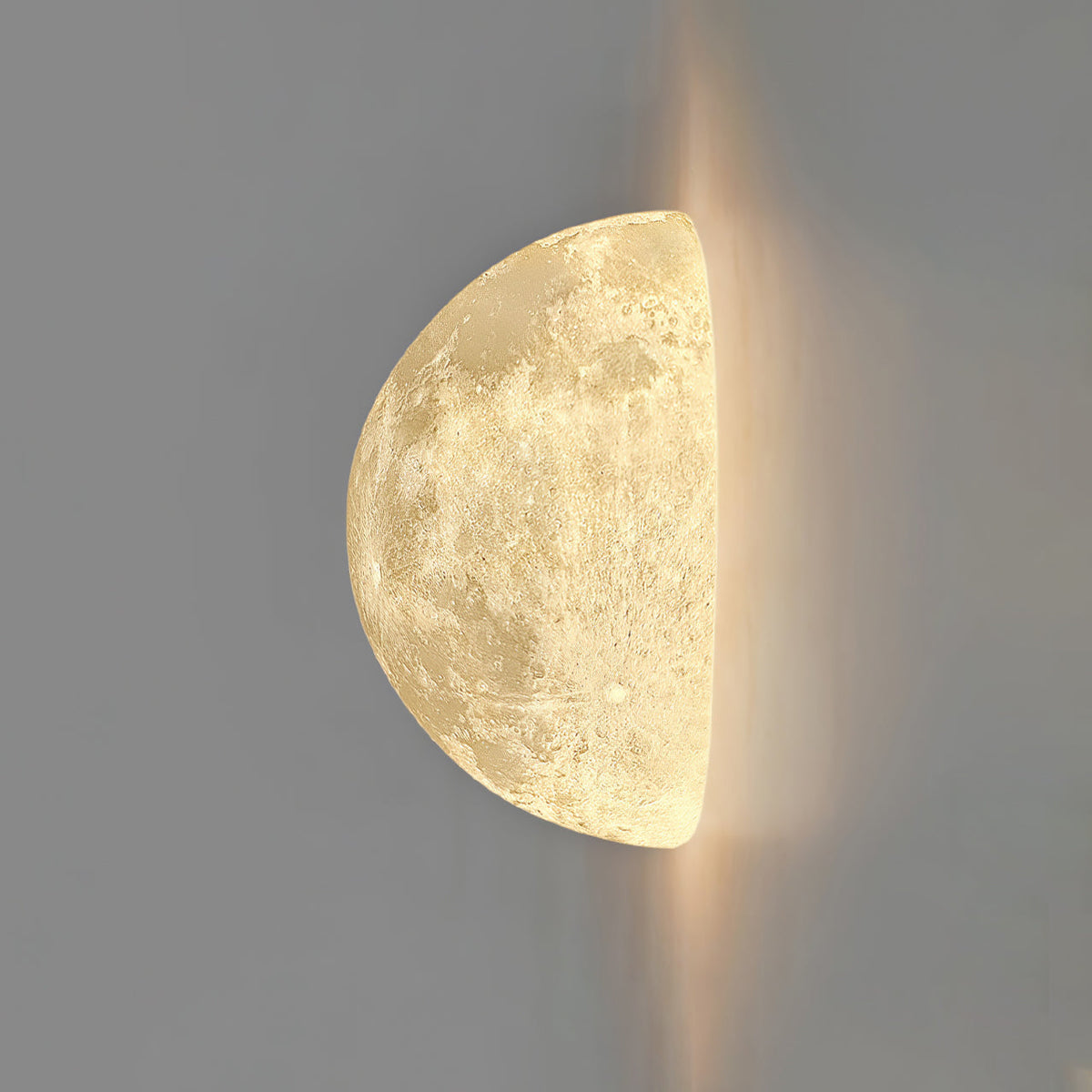 Brivel Nordic Art Moon 3D Plastic Wall Lamp