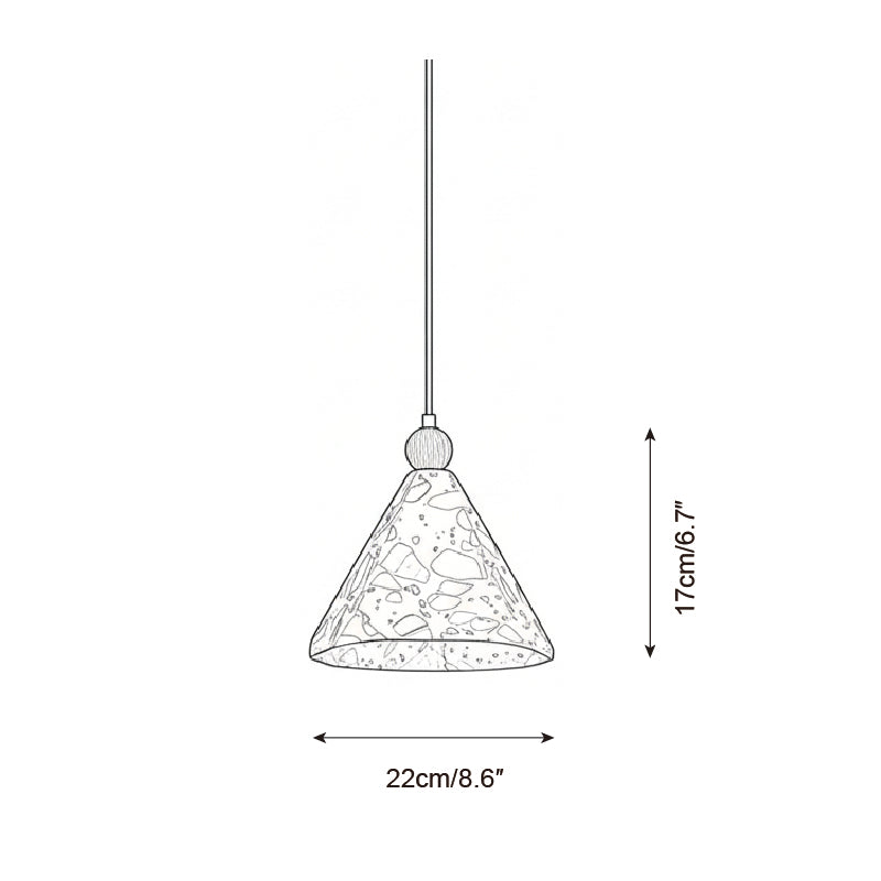 Calisenne Pyramid Pendant Lamp
