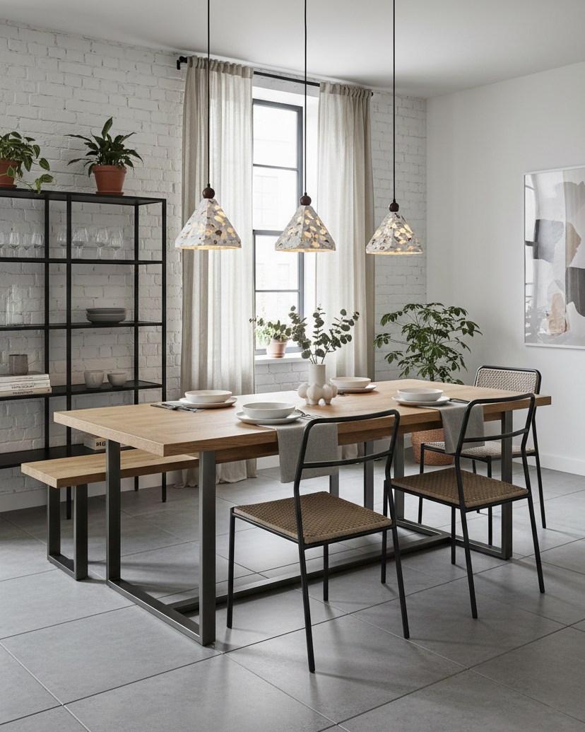 Calisenne Pyramid Pendant Lamp