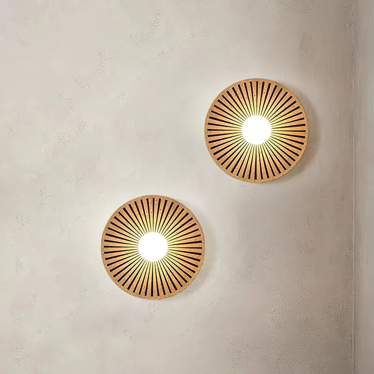 Celaelle Resin Glass Wall Lamp