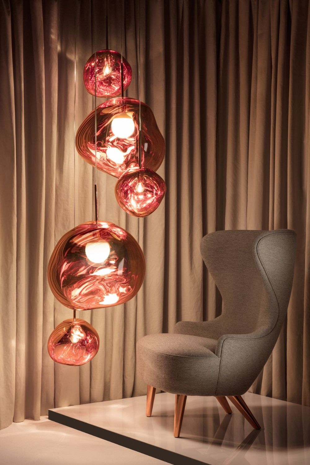 Niriena Pendant Lamp Modern Lava Acrylic