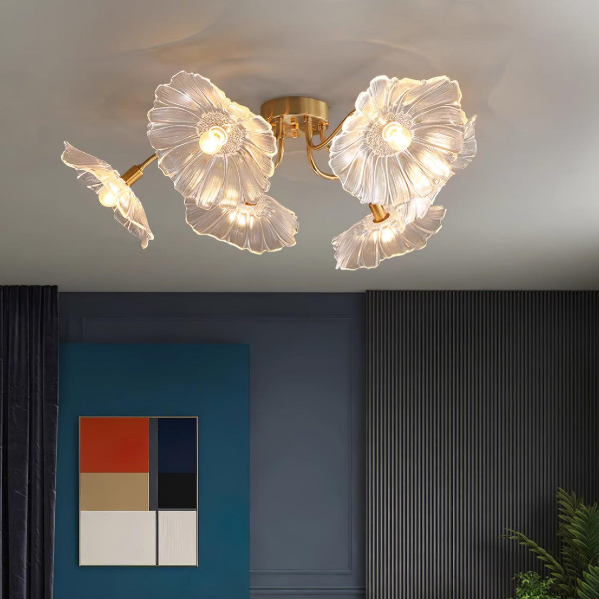 Rurepuk Ceiling Light Glass