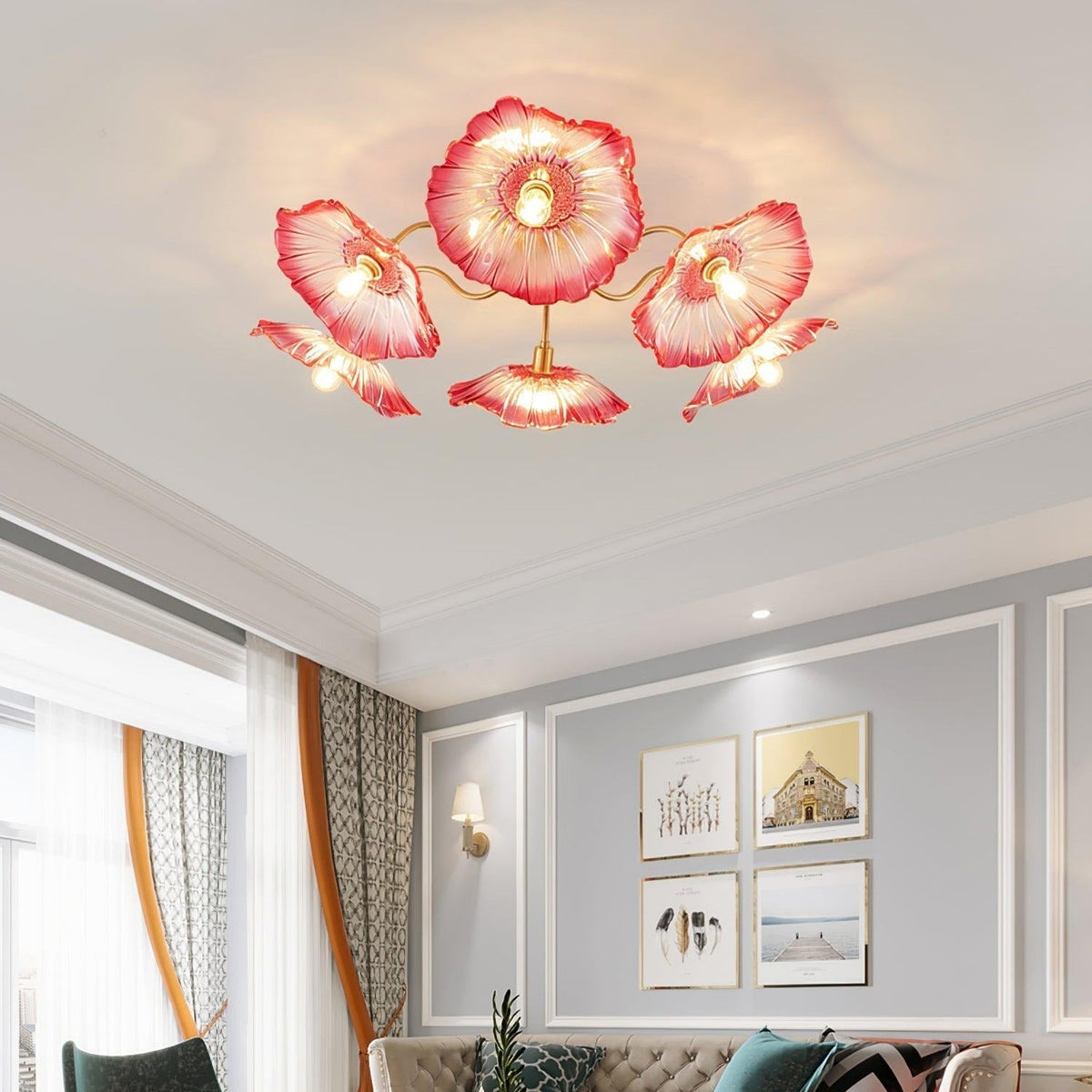 Rurepuk Ceiling Light Glass