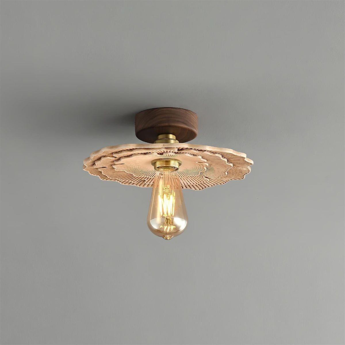Myco Sculptural Mushroom Ceiling Light